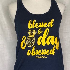 80 Day Obsession Pineapple Tank Top
